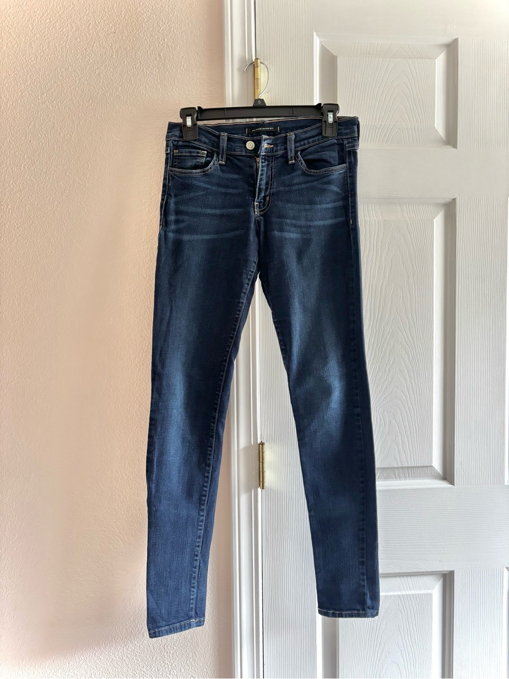 Flying Monkey Dark Wash Skinny Jeans Womens Soft Lightweight Size 28